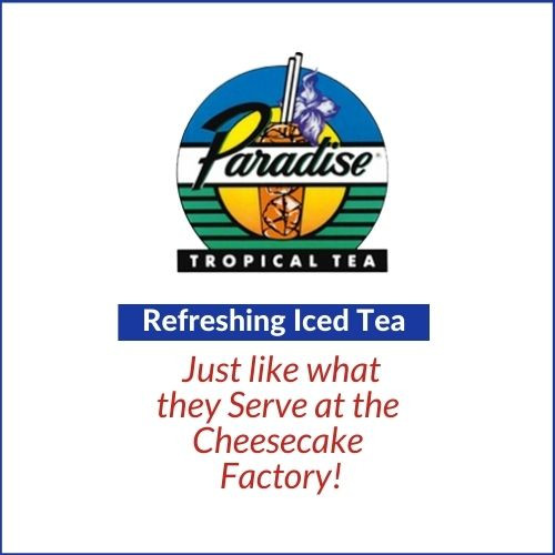Paradise Original Tropical Iced Tea 1 oz Tea Bags - 10 Count Box