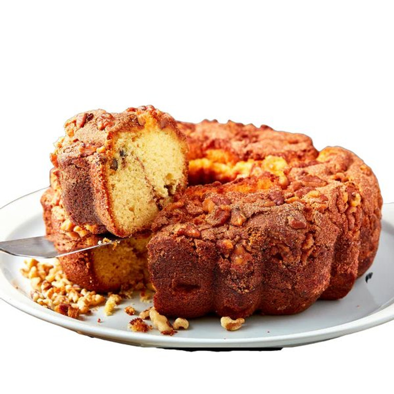 Native American Cinnamon Walnut Coffee Cake