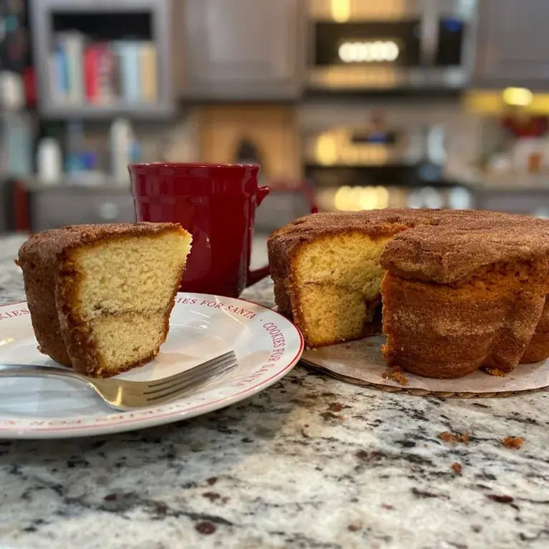 Miss Ellie’s Cinnamon Coffee Cake (No Nuts)