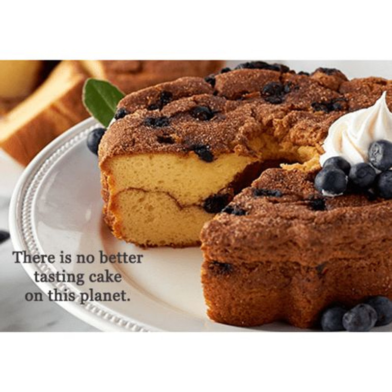 Blueberry Coffee Cake – With Real Maple Sugar & Fresh Berries