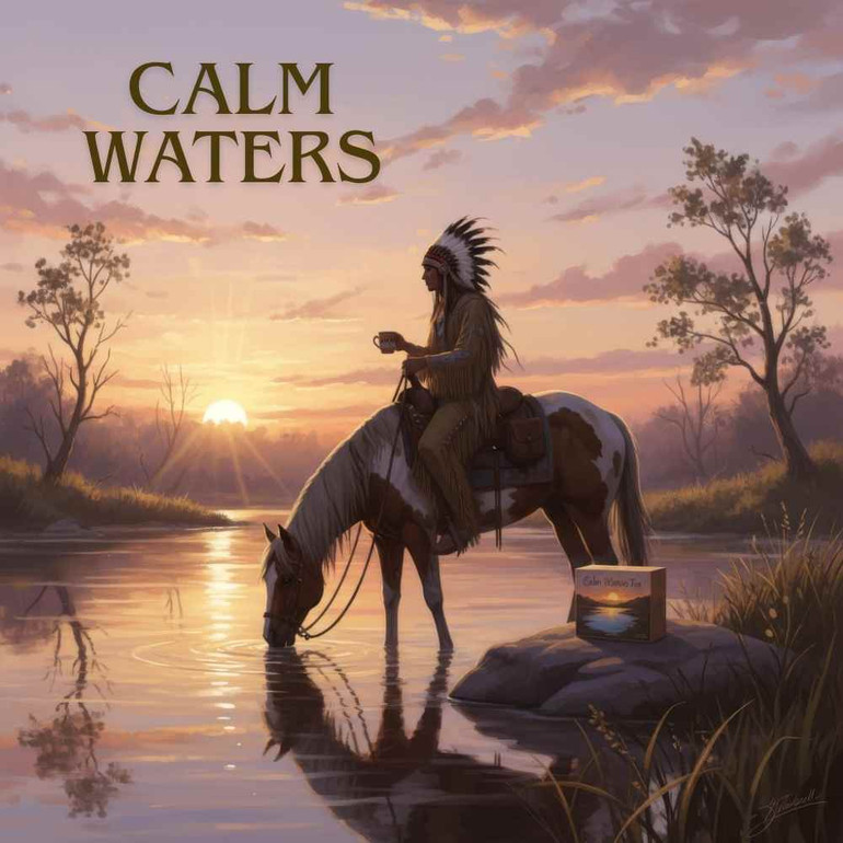 Calm Waters Herbal Tea – 12 Tea Bags (Caffeine-Free) Calm Waters Herbal Tea – 12 Tea Bags (Caffeine-Free)