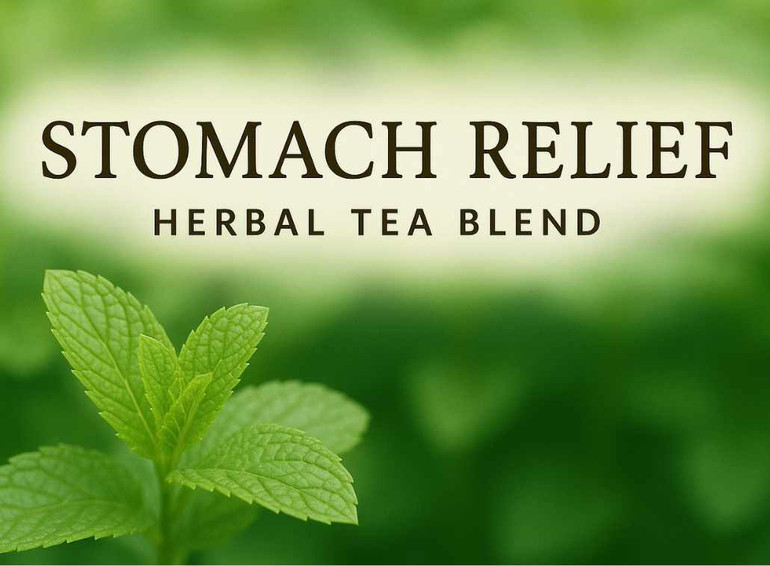 Stomach Relief Herbal Tea – Ginger & peppermint Stomach Relief Herbal Tea – Ginger & peppermint