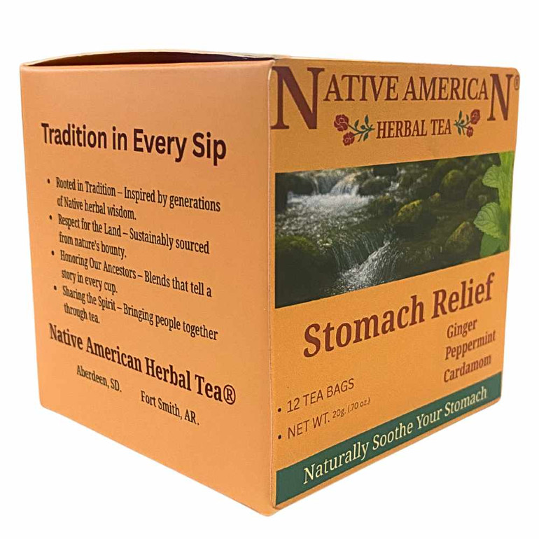 Stomach Relief Herbal Tea – Ginger & peppermint Stomach Relief Herbal Tea – Ginger & peppermint