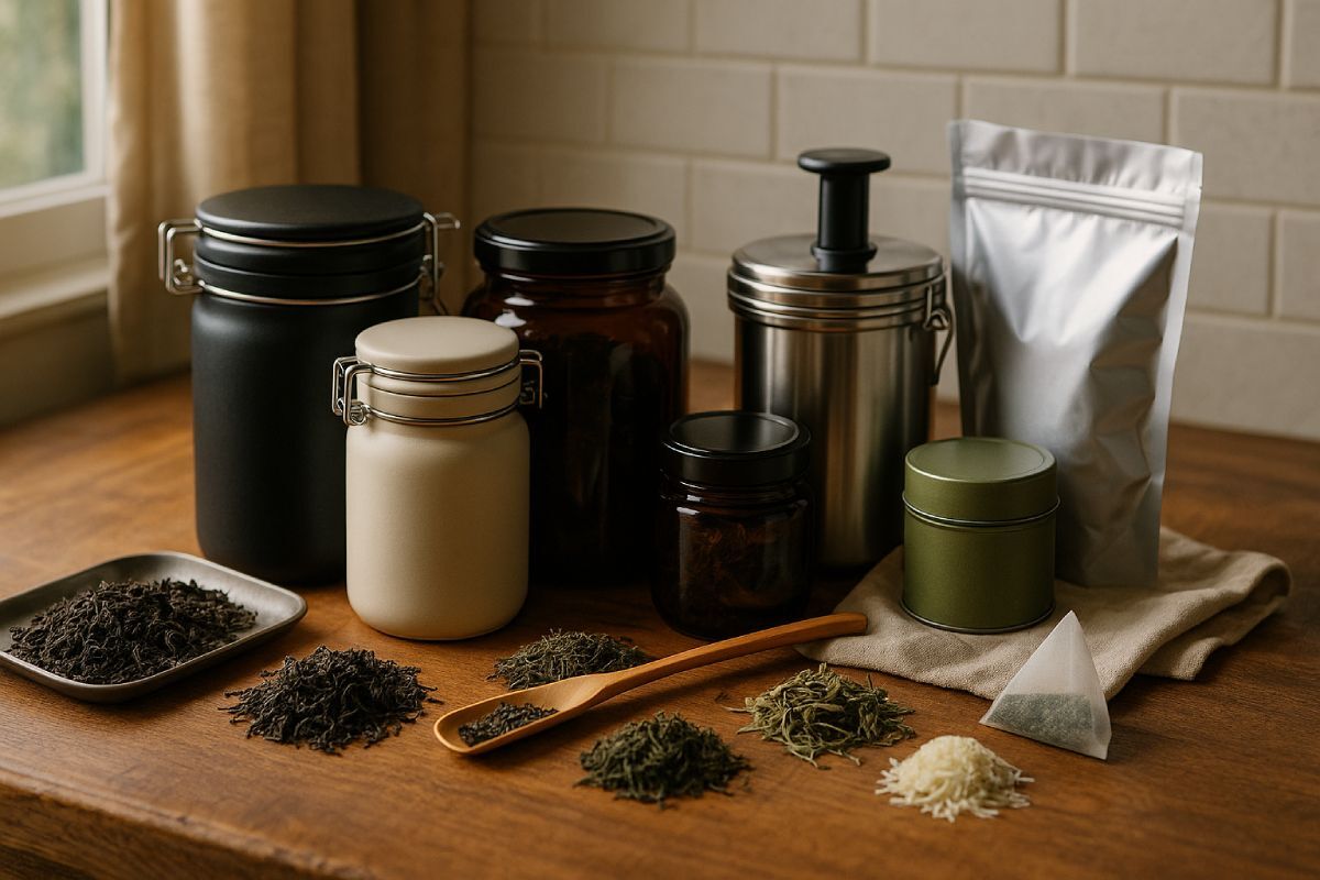 How to store tea