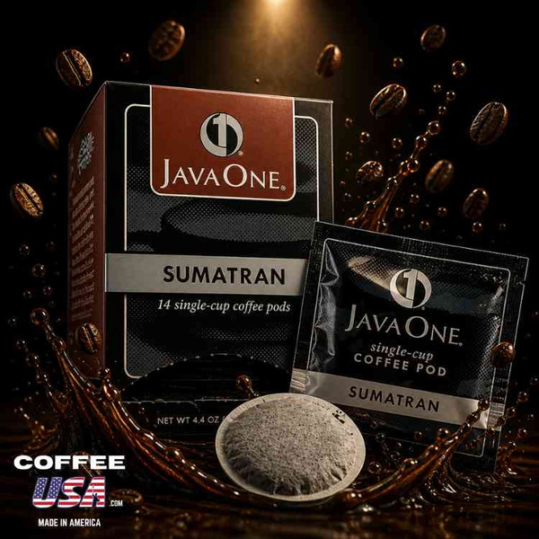Java One French Roast Soft Coffee Pods – Dark Roast, Smooth & Bold – 14 ...