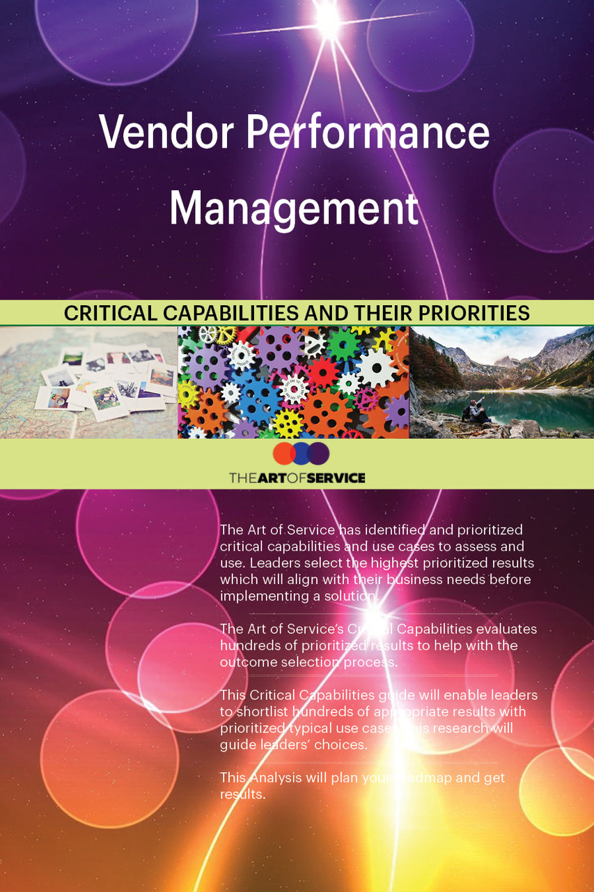 Vendor Performance Management Kanban How to measure performance and reward desired risk