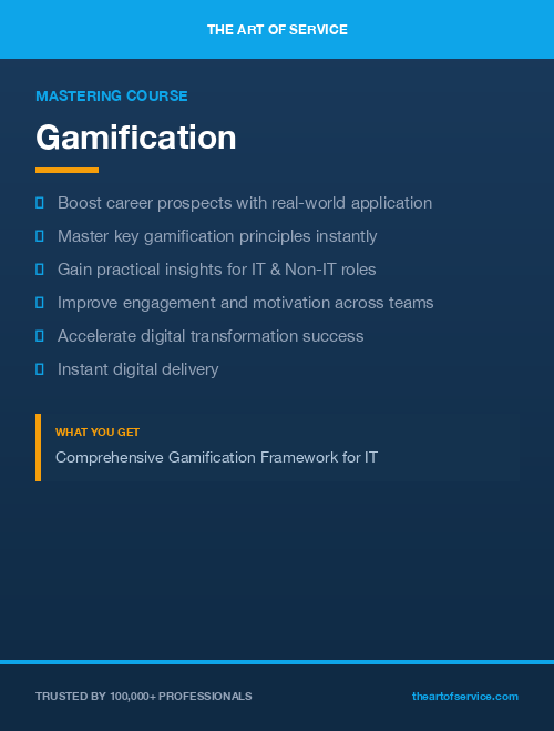 Gamification Complete Certification Kit - Core Series for IT