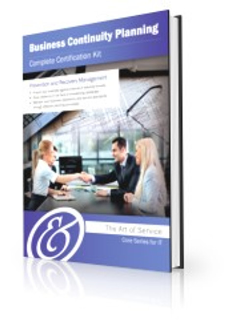 Business Continuity Planning Complete Certification Kit - Core Series