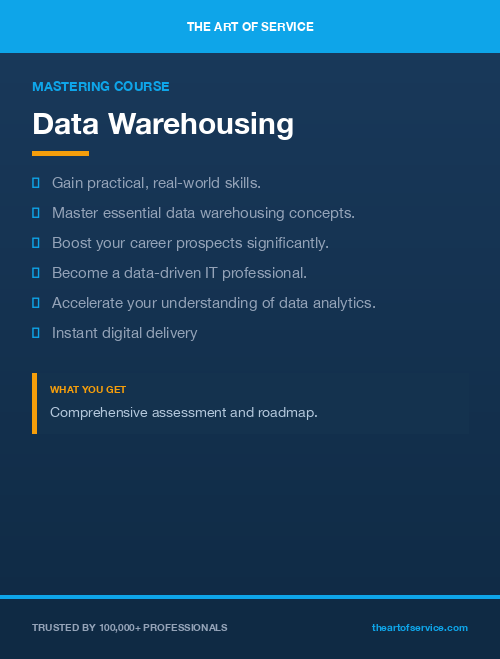 Data Warehousing Complete Certification Kit - Core Series for IT
