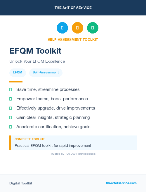 EFQM Toolkit