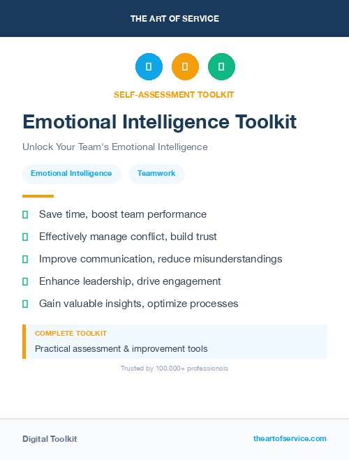 Emotional Intelligence Toolkit