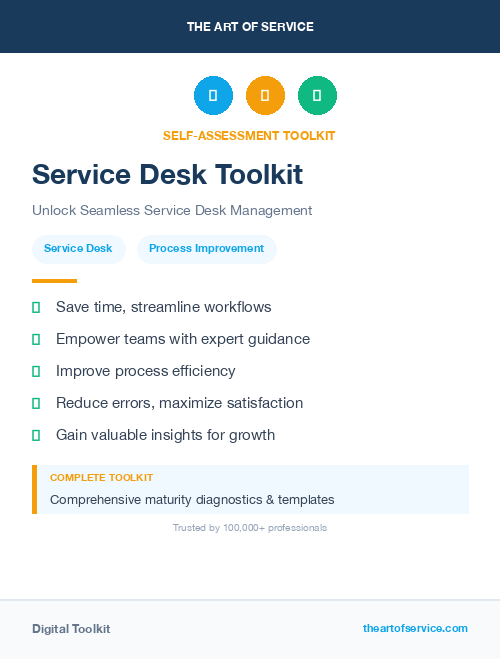Service Desk Toolkit