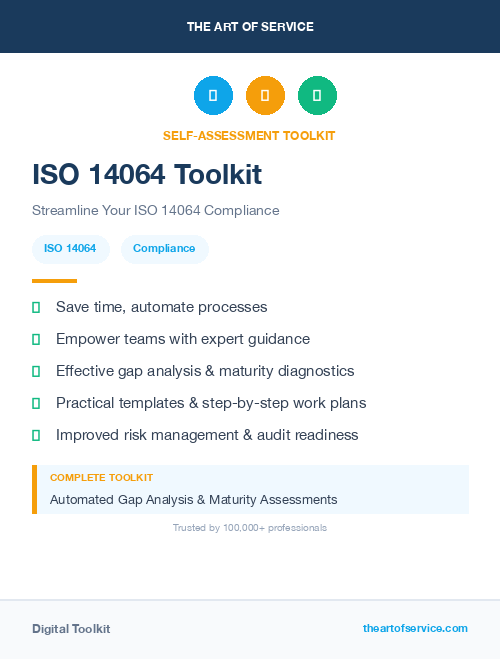 ISO 14064 Toolkit