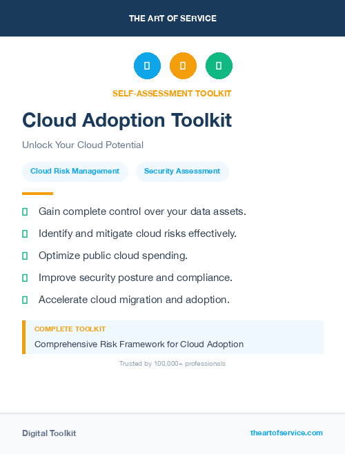 Cloud Adoption Toolkit
