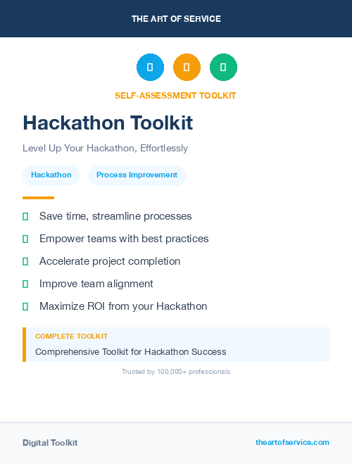 Hackathon Toolkit