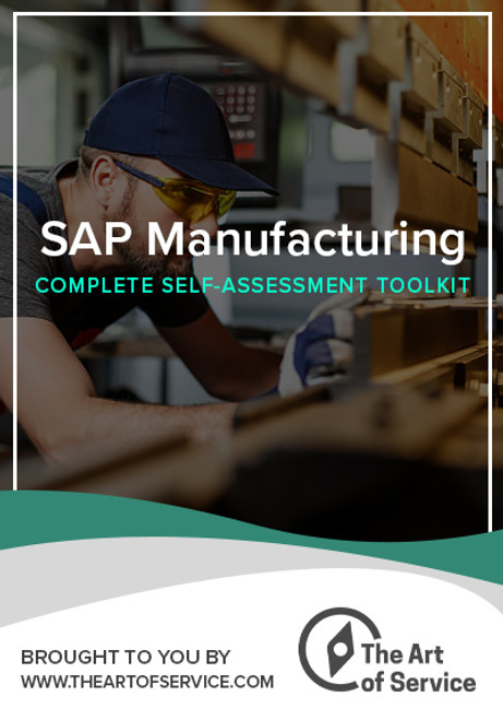 SAP Manufacturing Toolkit