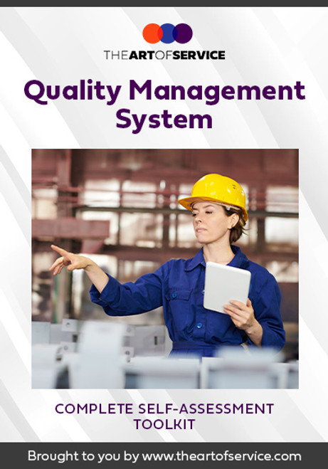 Quality Management System Toolkit