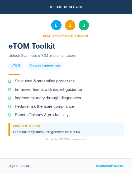 eTOM Toolkit