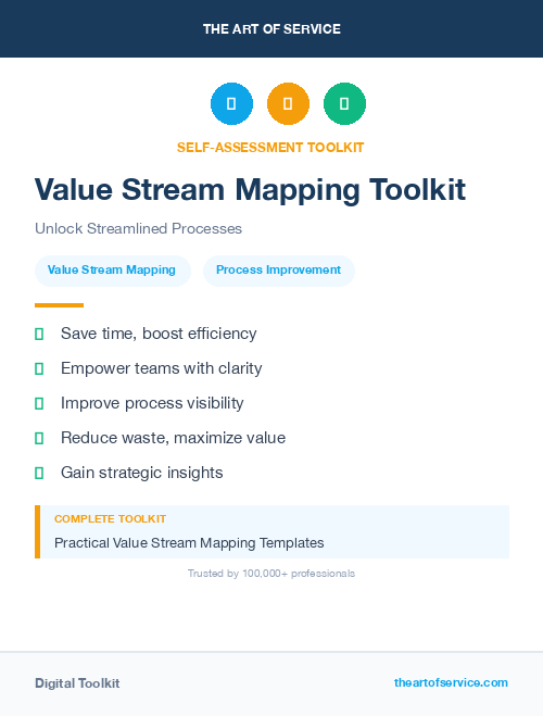 Value Stream Mapping Toolkit