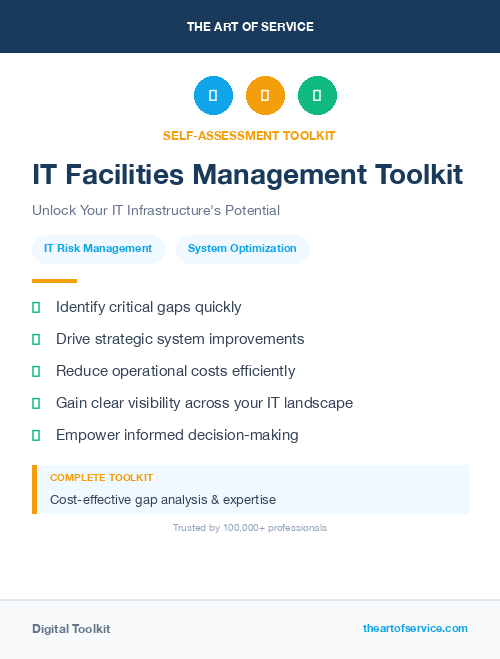 IT Facilities Management Toolkit