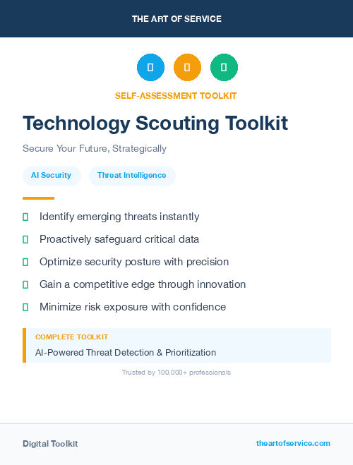 Technology Scouting Toolkit