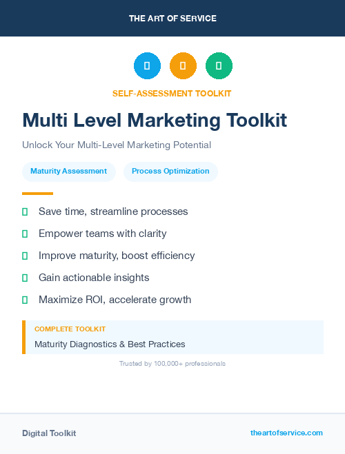 Multi Level Marketing Toolkit