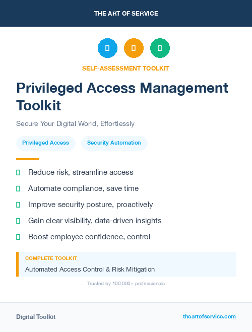 Privileged Access Management Toolkit