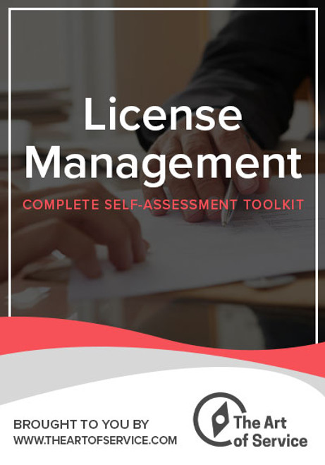 License Management Toolkit