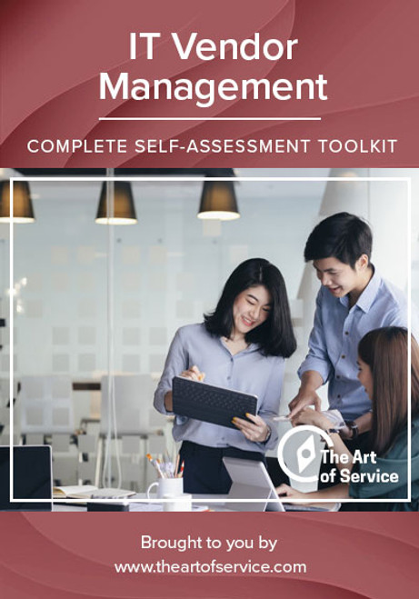 IT Vendor Management Toolkit