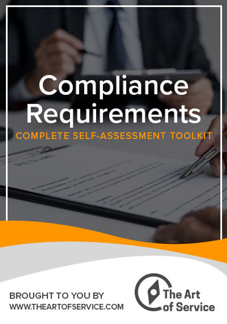 Compliance Requirements Toolkit