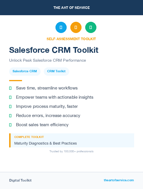 Salesforce CRM Toolkit