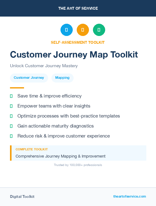 Customer Journey Map Toolkit