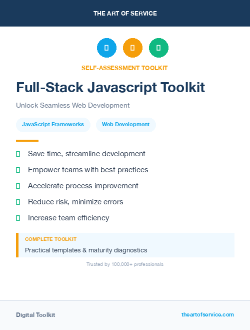 Full-Stack Javascript Toolkit