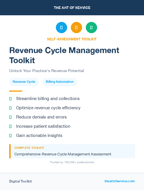 Revenue Cycle Management Toolkit