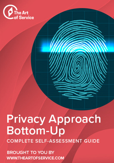 Privacy Approach Bottom-Up Toolkit