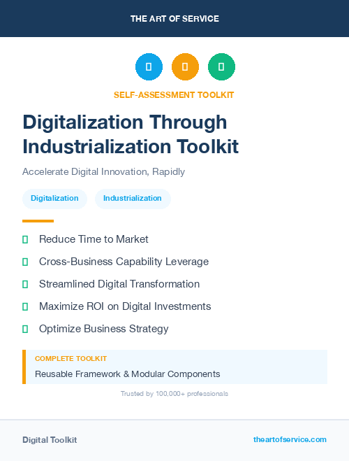 Digitalization Through Industrialization Toolkit