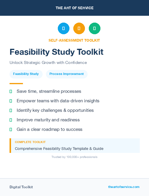 Feasibility Study Toolkit