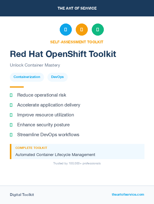 Red Hat OpenShift Toolkit