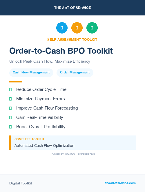 Order-to-Cash BPO Toolkit