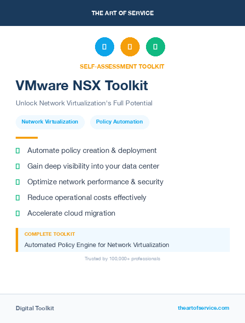 VMware NSX Toolkit