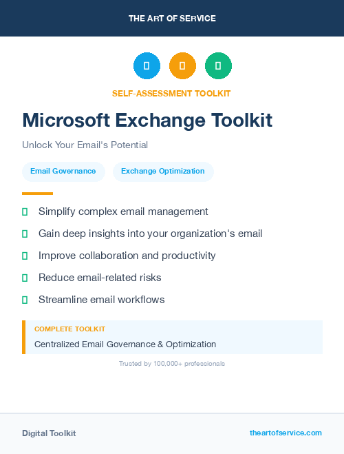 Microsoft Exchange Toolkit