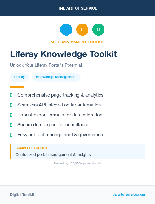 Liferay Knowledge Toolkit