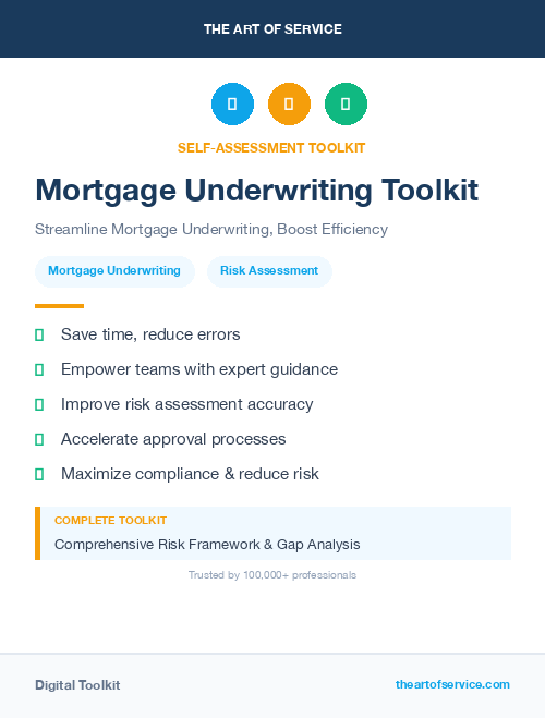 Mortgage Underwriting Toolkit