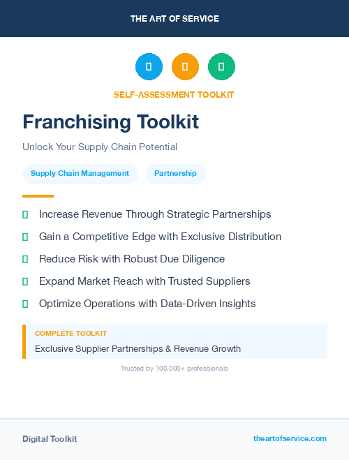 Franchising Toolkit