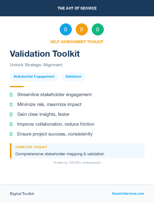 Validation Toolkit