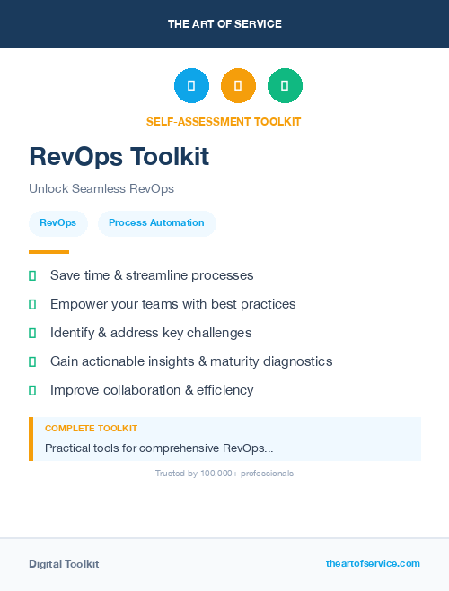 RevOps Toolkit