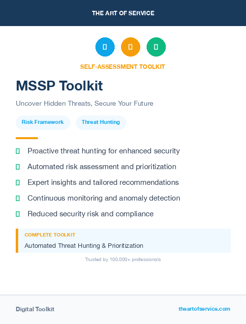 MSSP Toolkit