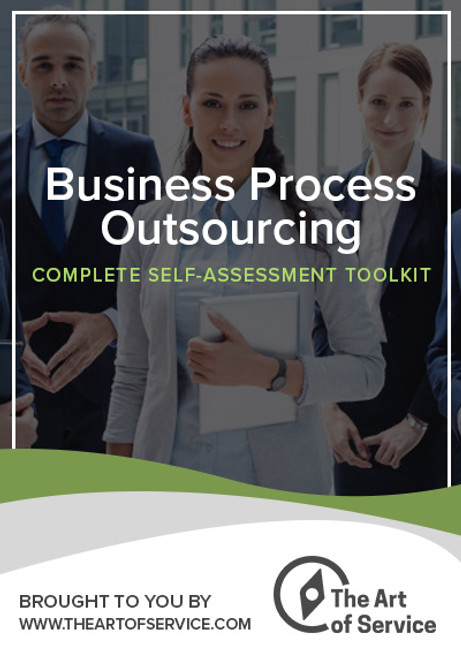 Business Process Outsourcing Toolkit