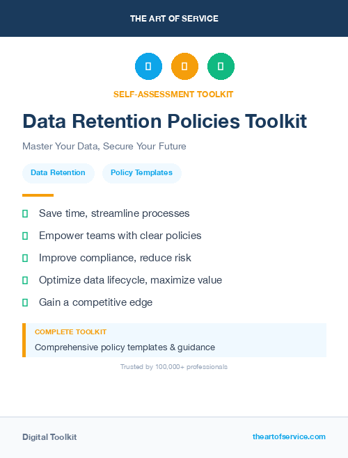 Data Retention Policies Toolkit