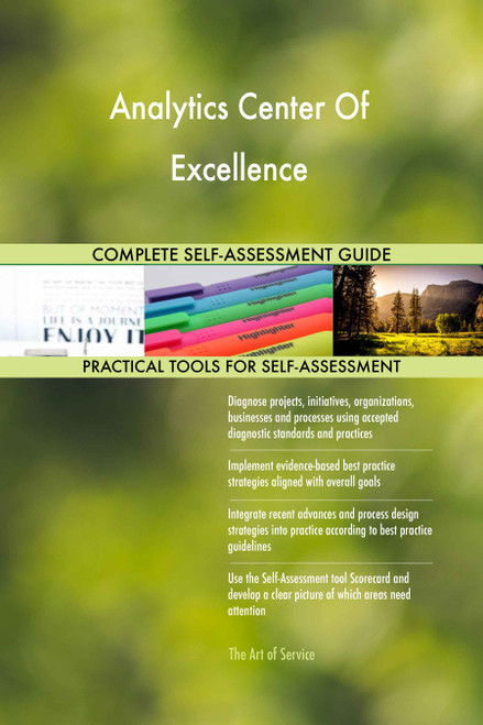 Analytics Center Of Excellence Toolkit